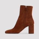 F0316 PRADA SUEDE LAMB LEATHER BOOTS