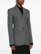 002 MAX MARA SPORTMAX WOOL SINGLE-BREASTED JACKET