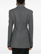 002 MAX MARA SPORTMAX WOOL SINGLE-BREASTED JACKET