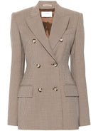 001 MAX MARA SPORTMAX WOOL SINGLE-BREASTED JACKET