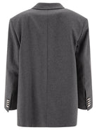 Grey THE ATTICO OVERSIZE BLAZER