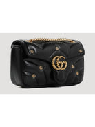 1000 GUCCI GG MARMONT LEATHER CROSSBODY BAG