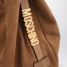 0089 MOSCHINO COUTURE  SLOUCHY MARORNE SHOULDER BAG IN SUEDE