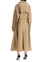 0081 MOSCHINO COUTURE DOUBLE-BREASTED TRENCH COAT WITH