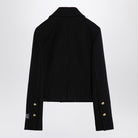 999B PATOU  BLACK WOOL-BLEND SHORT JACKET