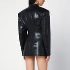 BLK THE ANDAMANE  BLACK LEATHERETTE OTTAVIA JACKET