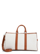 9204 BOTTEGA VENETA MEDIUM CLASSIC INTRECCIATO DUFFLE BAG