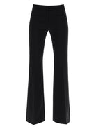 9999 Courrèges TAILORED BOOTCUT PANTS IN TECHNICAL JERSEY