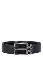 NERO FERRAGAMO REVERSIBLE AND ADJUSTABLE GANCINI BELT