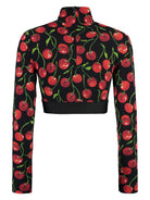 HN4IY Dolce 
Gabbana LONG SLEEVE CROP TOP