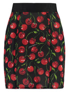 HN4IY Dolce 
Gabbana PRINTED MINI-SKIRT