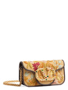 QX8 VALENTINO GARAVANI  SMALL SHOULDER BAG LOCò WITH FLORAL PATTERN