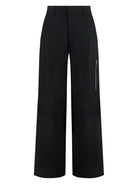 001 Ami Paris VISCOSE CREPE TROUSERS