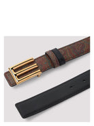 N0000 ETRO LOGO BUCKLE BELT