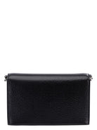 Black ALEXANDER MCQUEEN MINI CROSS-BAR CROSS BODY BAG