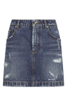 S9001 Dolce 
Gabbana DENIM MINI SKIRT