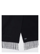 1060 SAINT LAURENT  BLACK CASHMERE SCARF