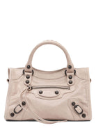 Beige BALENCIAGA THE CITY MINI BAGS