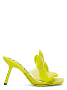 4800 Loewe PETAL PVC HEEL MULES