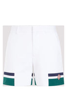 WHITE Casablanca TAILORING SHORTS