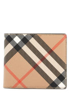 A2021 BURBERRY CHECK BIFOLD WALLET