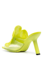 4800 Loewe PETAL PVC HEEL MULES