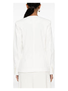 MANZIL20WH Isabel Marant MANZIL SINGLE-BREASTED BLAZER JACKET