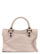 Beige BALENCIAGA THE CITY MINI BAGS