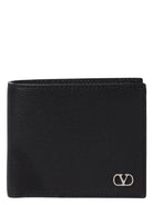 Black VALENTINO GARAVANI WALLETS 
CARD HOLDERS