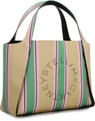 3000 STELLA MCCARTNEY STELLA LOGO RAFFIA TOTE BAG