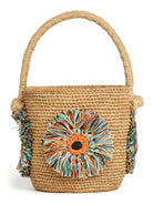 6184 ALANUI RAFFIA BUCKET BAG