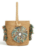 6184 ALANUI RAFFIA BUCKET BAG