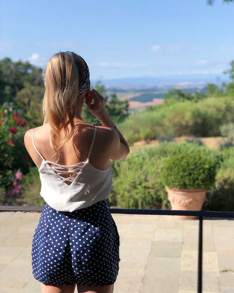 Castiglion Del Bosco winery tuscany scenic views