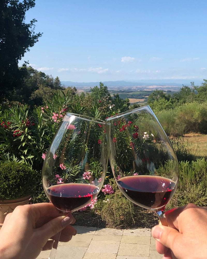 wine tasting italy castello del bosco