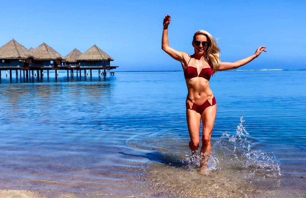 luxury travel magazine glamour gains bora bora