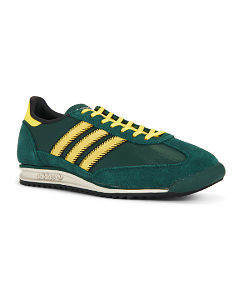 Adidas SL72 sneakers womens green suede