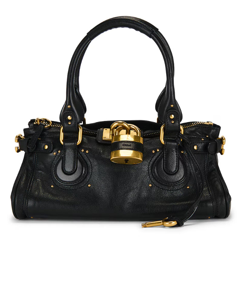trendy bag 2026 new chloe paddington black