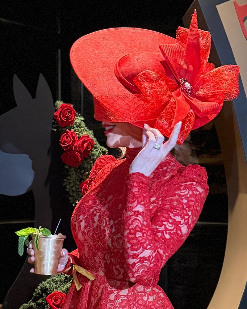 kentucky derby hat womens red fascinator
