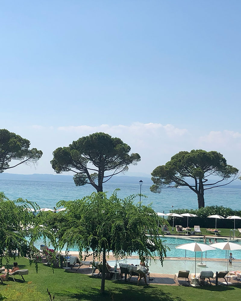 Hotel Corte Valier Lazise lake garda pool