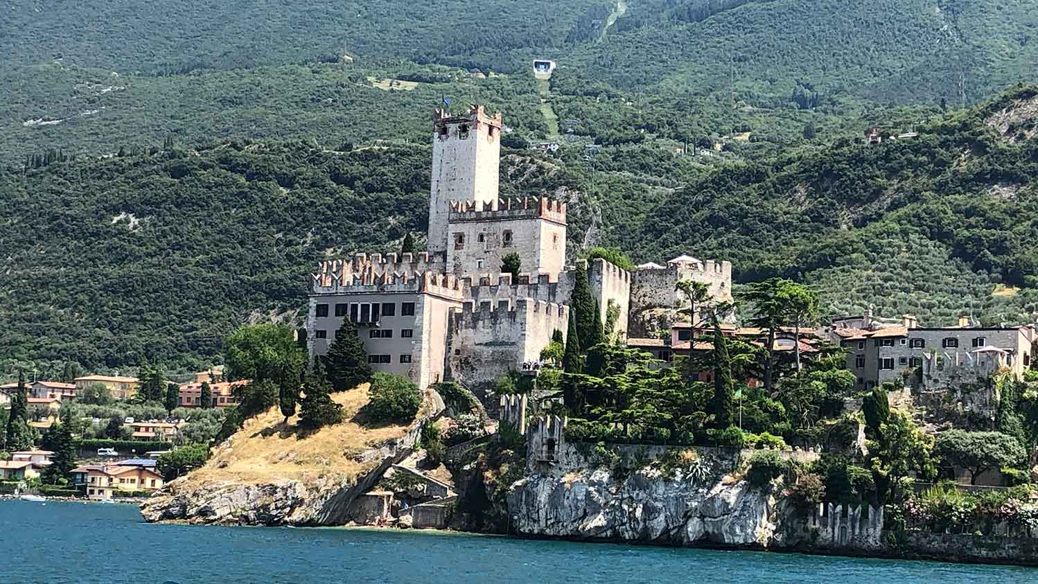 best views lake garda malcesine castle