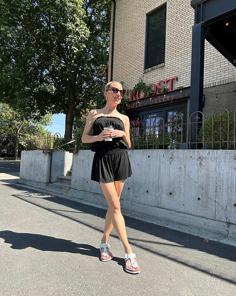 womens Birkenstock sandals Gizeh cork white leather