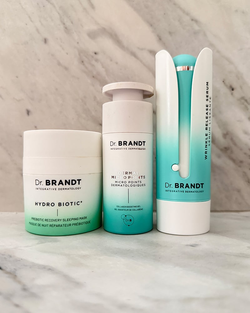 how use Dr Brandt Wrinkle Release Serum botox in a bottle