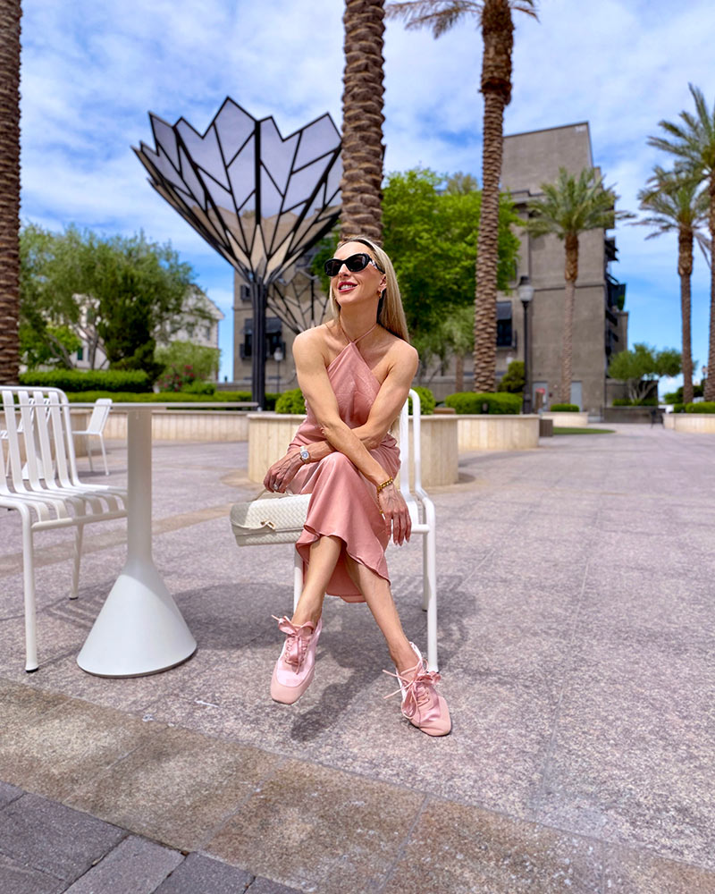 VIVAIA sneakerinas cristina peach blush