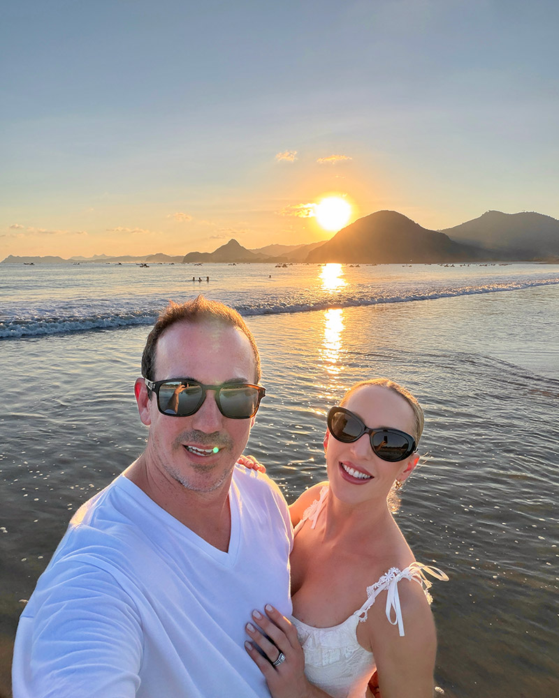 best beach lombok selong belanak sunset
