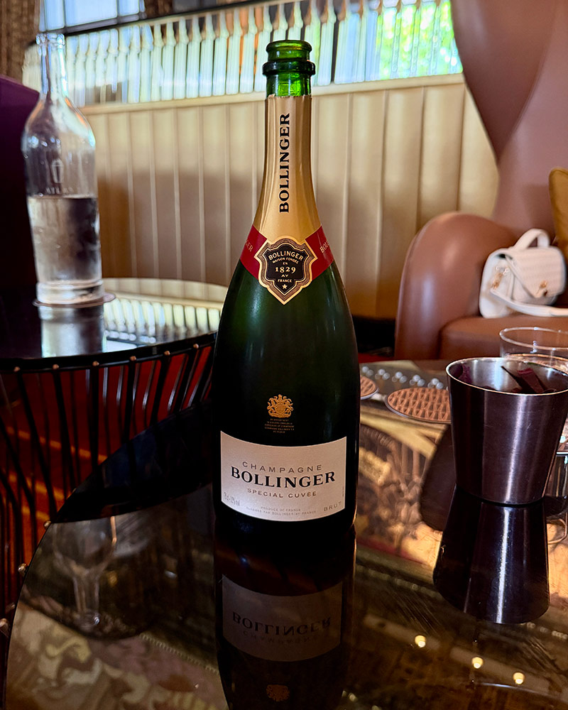 where drink champagne singapore atlas bar bollinger