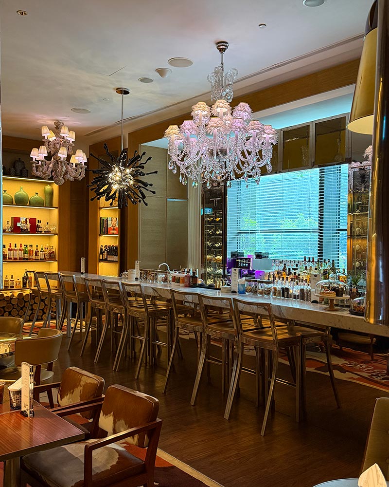 JW Marriott Hotel Singapore South Beach bar Tonic