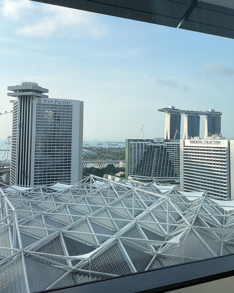 JW Marriott Singapore South Beach hotel room views