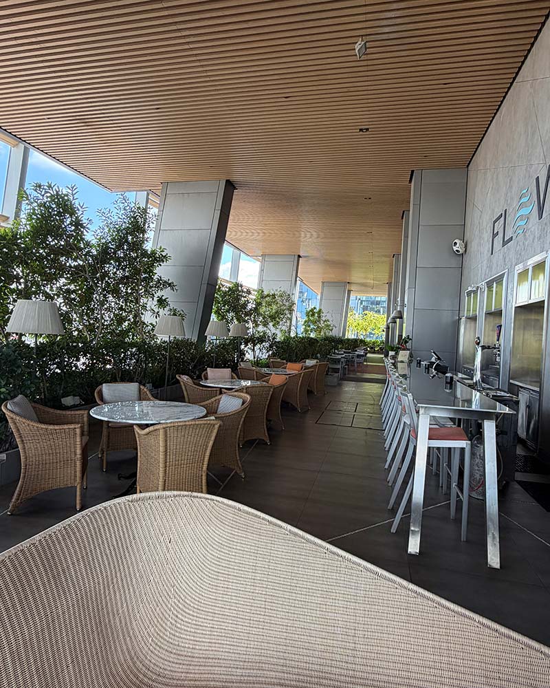 JW Marriott Hotel Singapore South Beach rooftop bar