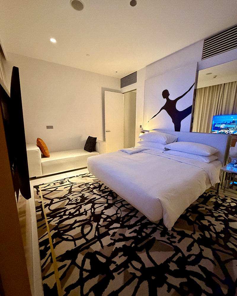 JW Marriott Hotel Singapore South Beach deluxe suite bedroom