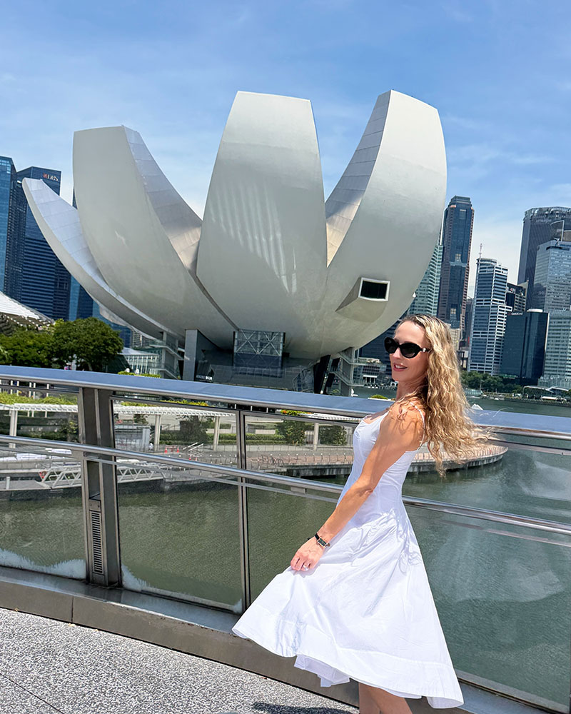 singapore outfit idea day white dress
